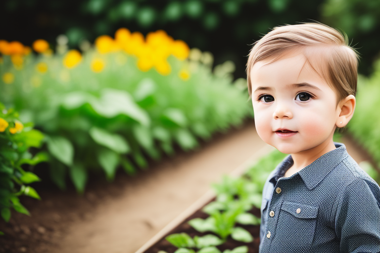 young child, boy, 2-years old