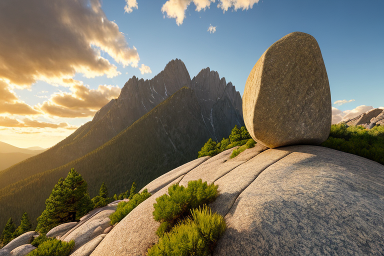 solid like a rock, strong foundation